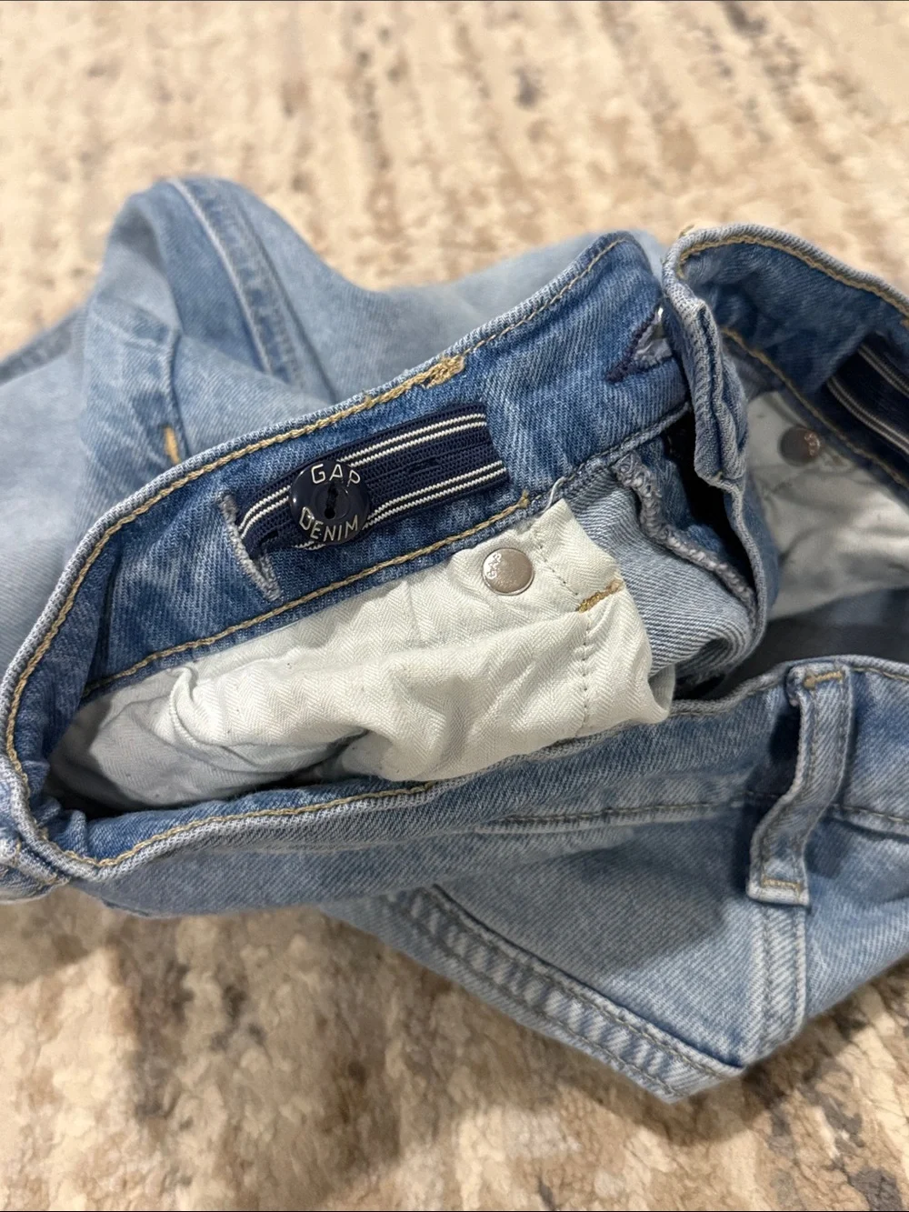 GAP Light Blue Straight Jeans